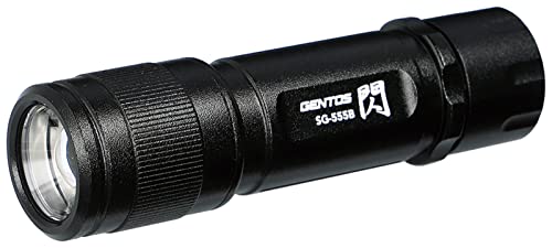 樂天商城 - GENTOS(ジェントス) LED 懐中電灯 明るさ350ルーメン/実用点灯6時間/耐塵/防滴 単4形電池3本使用 閃シリーズ SG-555B