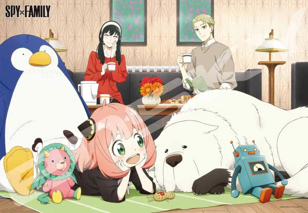 エンスカイ(ENSKY) SPY×FAMILY フォージャー家 くつろぎのひととき 1000ピース 510×735mm 紙 1000T-366