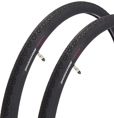 ブリヂストン(BRIDGESTONE) ロングレッド 自転車 タイヤ チューブ 2本巻 WO26×1ー3/8 (37ー590) (セットチューブ