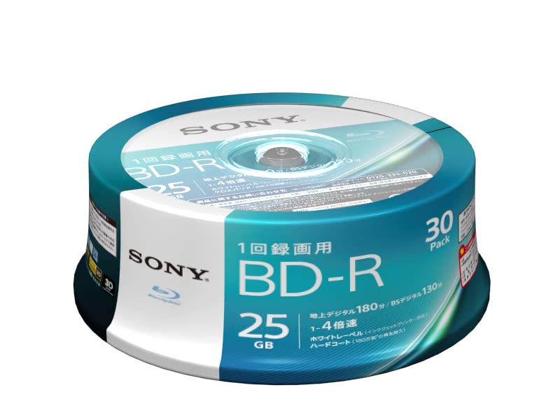 ˡ ֥롼쥤ǥ BD-R 25GB (1礢ϥǥ3) 1Ͽ 30 4®ӥб ̵ 30BNR