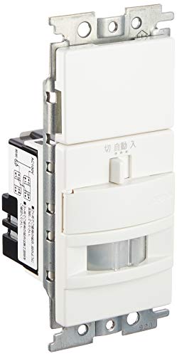 東芝ライテック 人感スイッチ ニューホワイト 2線式 3路配線対応 WDG8051