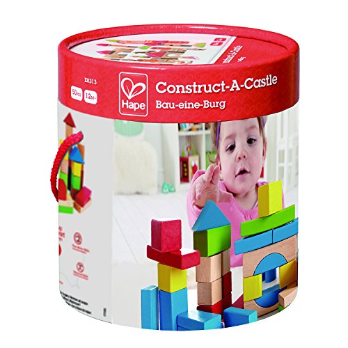 Hape(ハペ) 積み木 1才以上 (白木&カラー)50 E0409Aのサムネイル