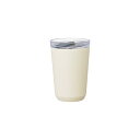 KINTO(キントー) トゥーゴータンブラー 360ml プラグ付 ホワイト 20441