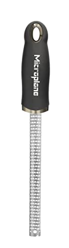Microplane おろし器 正規輸入品 22×2.8×3.2cm ブラック プレミアムシリーズ スパイス MP-0602