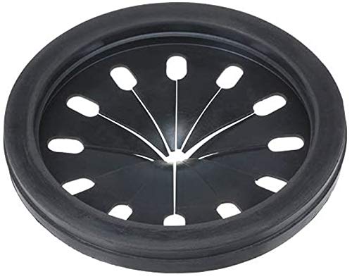 Belca 日本製 排水口 ふた 流し用菊割れゴム 取替用 直径14.5cm用 直径14.4×高さ1.7cm ブラック SP-204K