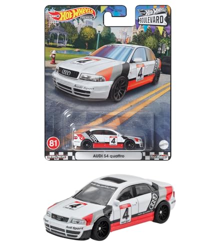 ホットウィール(Hot Wheels) 合金鋼 ブールバード - アウディ S4 クアトロ 3才以上 HKF30