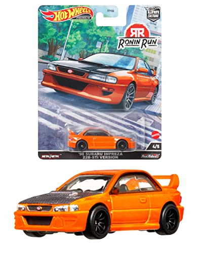 ホットウィール(Hot Wheels) カーカルチャー ローニン・ラン - '98 スバル インプレッサ 22B-STI バージョン 3才~ H