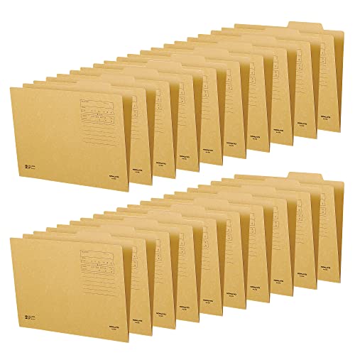 コクヨ(KOKUYO) ファイル 個別フォルダー A4 クラフト紙 20冊セット A4-IFKX20