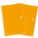 コクヨ(KOKUYO) ノート ソフトリング 2冊 50枚 A5 ドット罫 ス-SV331BT-YRX2