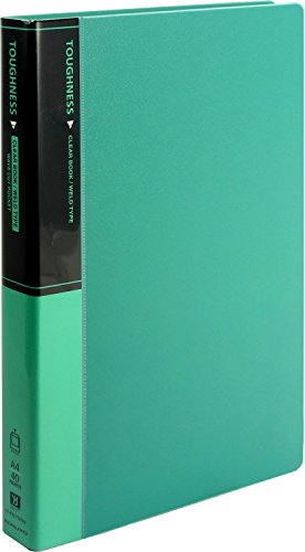 ・グリーン ラ-F570NG・・Color:グリーン・寸法 28×239×312mm・サイズ A4-S　ポケット枚数 40枚説明 ●書類の出し入れがしやすいウェーブカットポケットを採用した固定式クリヤーブックです。 ●表紙は一般のPP製クリヤーブック(表紙厚0.75mm)に比べ2倍の1.5mmの再生発泡PPシートを使用しています。 ●表紙が丈夫なので机の引き出しなどに横に収納しても表紙が変形しません。