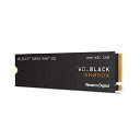Western Digital ウエスタンデジタル WD BLACK M.2 SSD 内蔵 2TB NVMe PCIe Gen4 x4 (読取り