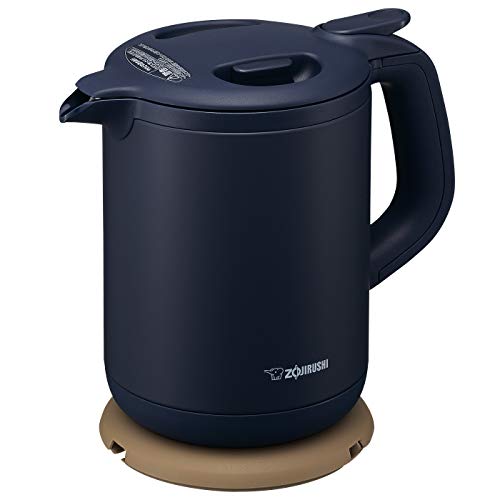 象印 電気ケトル 0.8L 沸騰後1時間90℃保温 ネイビー CK-AJ08-AD