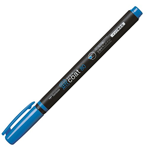 樂天商城 - トンボ鉛筆 蛍光ペン 蛍コート80 青 10本 WA-SC89-10P