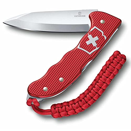 VICTORINOX(ビクトリノックス) ハンティング Pro ALOX RD レッド 折りたたみ ナイフ キャンプ アウトドア ラージブレード