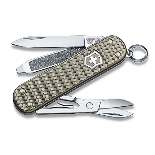 VICTORINOX(ビクトリノックス) クラシック プレシャス ALOX コレクション Infinite Grey 多機能 ナイフ..