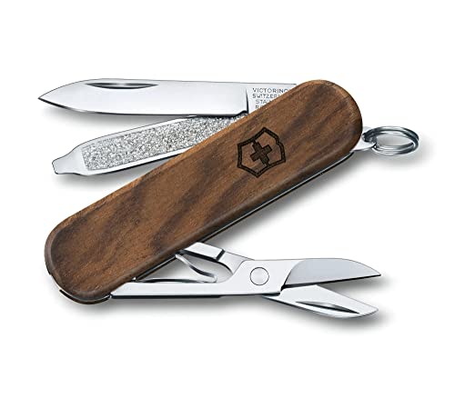 VICTORINOX(ビクトリノックス) クラシック SD ウッド 多機能 ナイフ アウトドア キャンプ はさみ マイ..