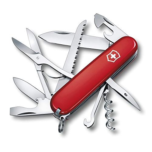 VICTORINOX(ビクトリノックス) ハントマン レッド 多機能 ナイフ 防災グッズ 登山 ハイキング キャンプ はさみ のこぎり付き 13 VICTORINOX(ビクトリノックス) ハントマン レッド 多機能 ナイフ 防災グッズ 登山 ハイキング キャンプ はさみ のこぎり付き 13