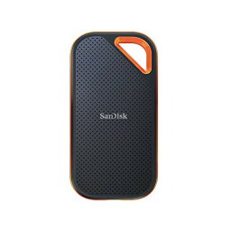 SanDisk SSD 外付け 2TB USB 3.2 Gen 2x2 最大2000MB/秒 防滴防塵 SDSSDE81-2T00-