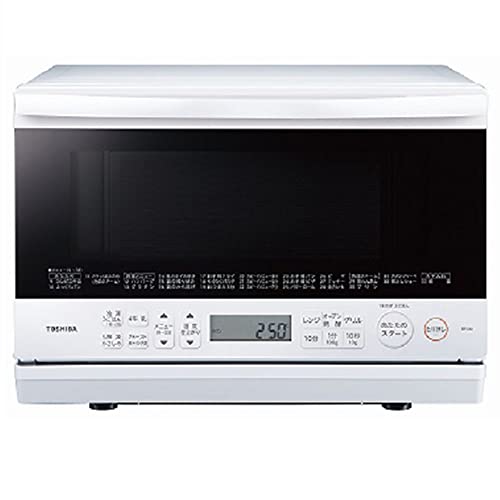 東芝 スチーム オーブンレンジ 石窯オーブン 一人暮らし 23L ER-X60(W) グランホワイト フラットテーブル