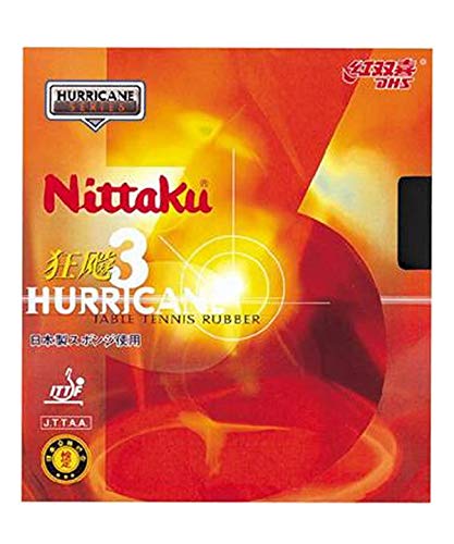 ニッタク(Nittaku) 卓球 ラバー ニッタク・キョウヒョウ3 裏ソフト 粘着性 NR-8669(スピード) ブラック 特厚