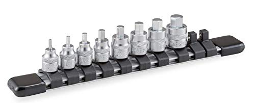 トネ(TONE) ショートヘキサゴンソケットセット(ホルダー付) HH208S 差込角6.35mm(1/4) 内容8点