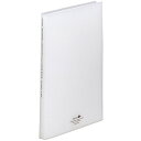 リヒトラブ ファイル クリヤーブック A4 40ポケット 乳白 N5001-1