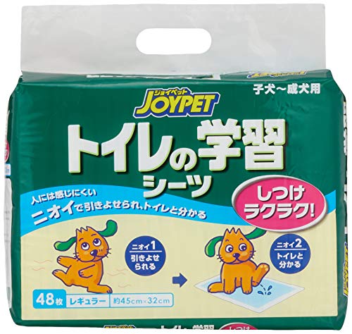 楽天栄斗ショップJOYPET（ジョイペット） トイレの学習シーツレギュラー 48枚