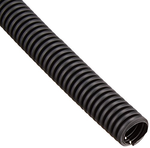 メルテック コルゲートチューブ 10φ スリット加工 ブラック 50m巻 Meltec A-90B