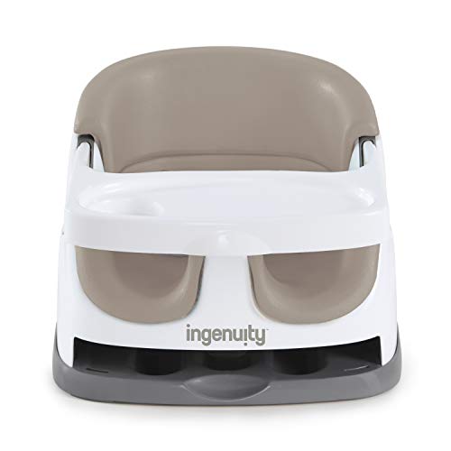 インジェニュイティ Ingenuity ベビーベース ベビーローチェア ベビーソファ6ヶ月~ ダイニングチェア用取付けベルト入り トレイ収納可