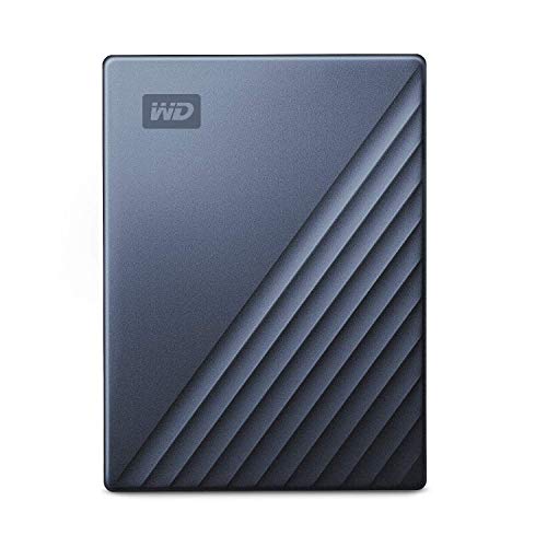 ウエスタンデジタル(Western Digital) WD ポータブルHDD 2TB USB Type-C ブルー My Passport Ul