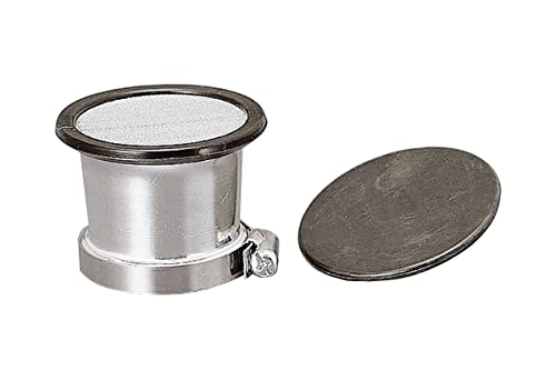 キジマ (kijima) バイク バイクパーツ エアーファンネル 汎用 内径52mm アルミ製シルバー仕上げ 102-4260