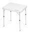 キャプテンスタッグ BBQ用 机 ラフォーレ アルミツーウェイサイドテーブル アジャスター付 60×45cmUC-513