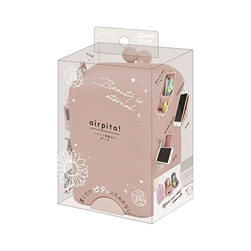 クツワ(Kutsuwa) シリコンケース エアピタポーチ ピンク AK058PK