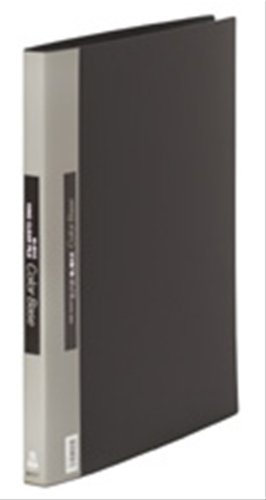 B4 Size - キングジム クリアーファイル カラーベース 差替式 B4S 149 黒