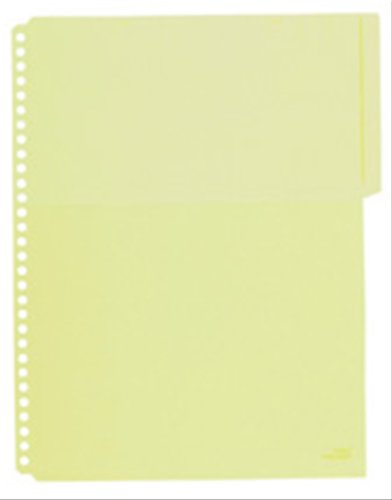 キングジム カラーベースハーフポケット A4S 黄 103HPキイ