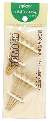 樂天商城 - クロバー(Clover) 竹待針 あみもの用 10本入 約72mm 55-102