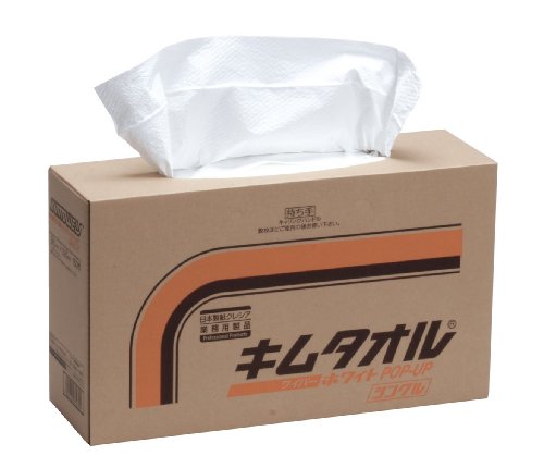 クレシア キムタオル ホワイト ポップアップ シングル 150枚 61431