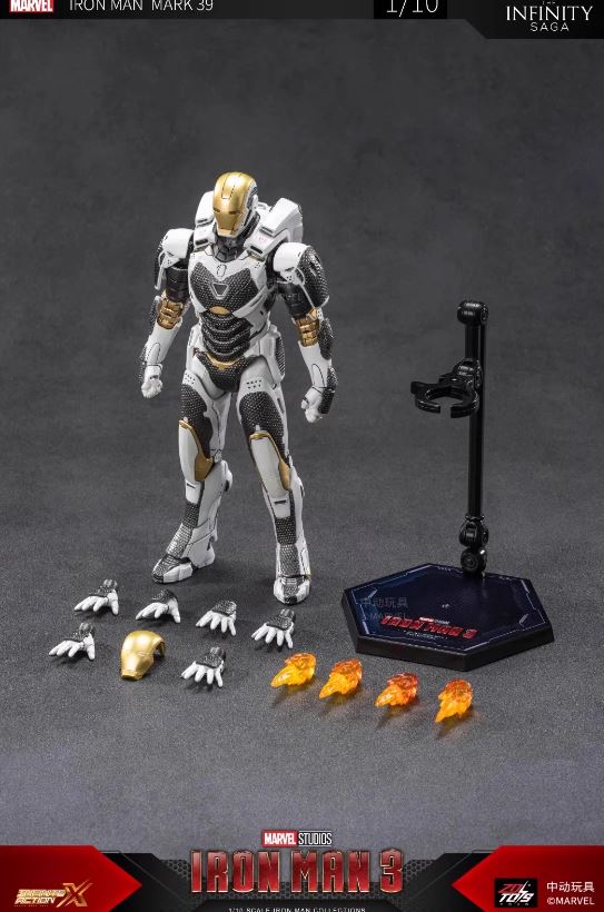 1/10 マーベル アイアンマン MK39 アクションフィギュア 1906-39