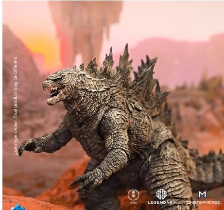 HIYA Toys　1/12　ゴジラVSコング　新帝国　　ゴジラ　GODZILLA　部分可動　完成品　アクションフィギュア