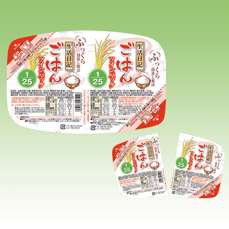 生活日記ごはんツインパック1/25　140g×2×20個