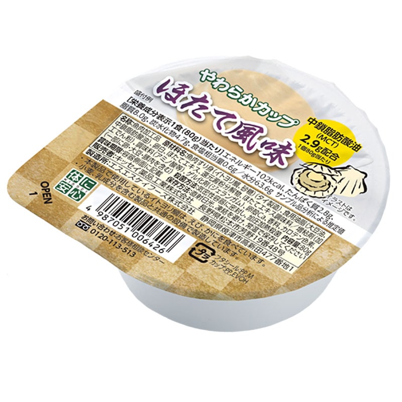 Chinese Foods - やわらかカップ ほたて風味 80g×6個