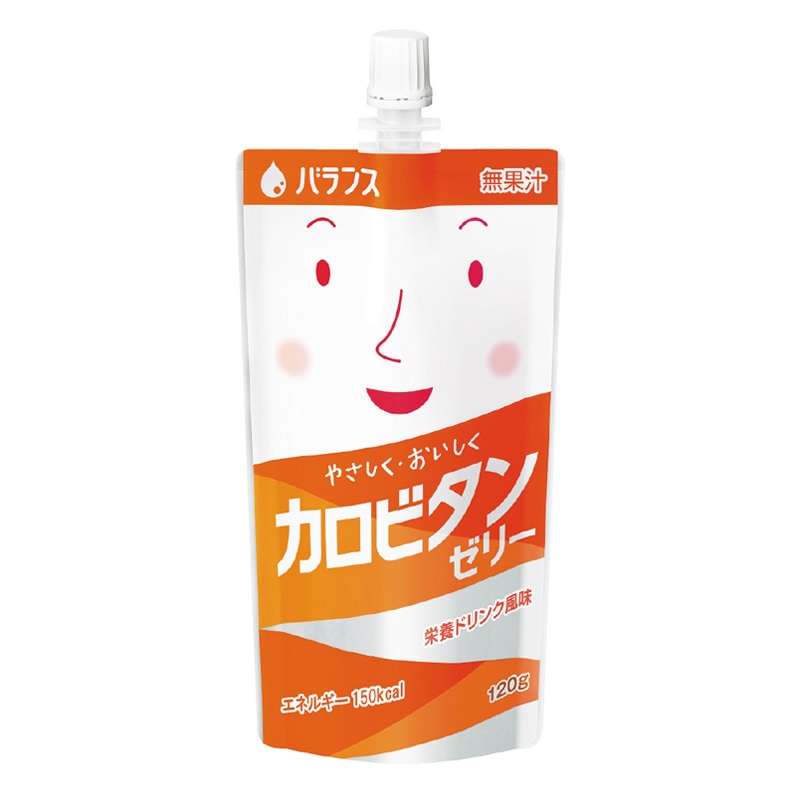 やさしく・おいしく カロビタンゼリー 栄養ドリンク風味 120g×24袋