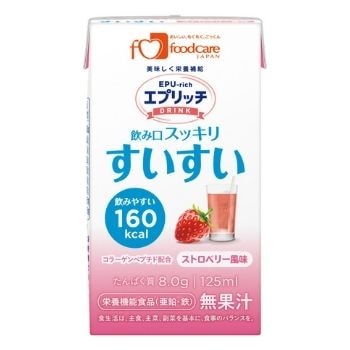 エプリッチドリンクすいすい ストロベリー風味　125ml×24