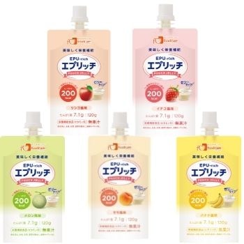 エプリッチパウチゼリー詰め合わせ　5種類各4　20本セット...