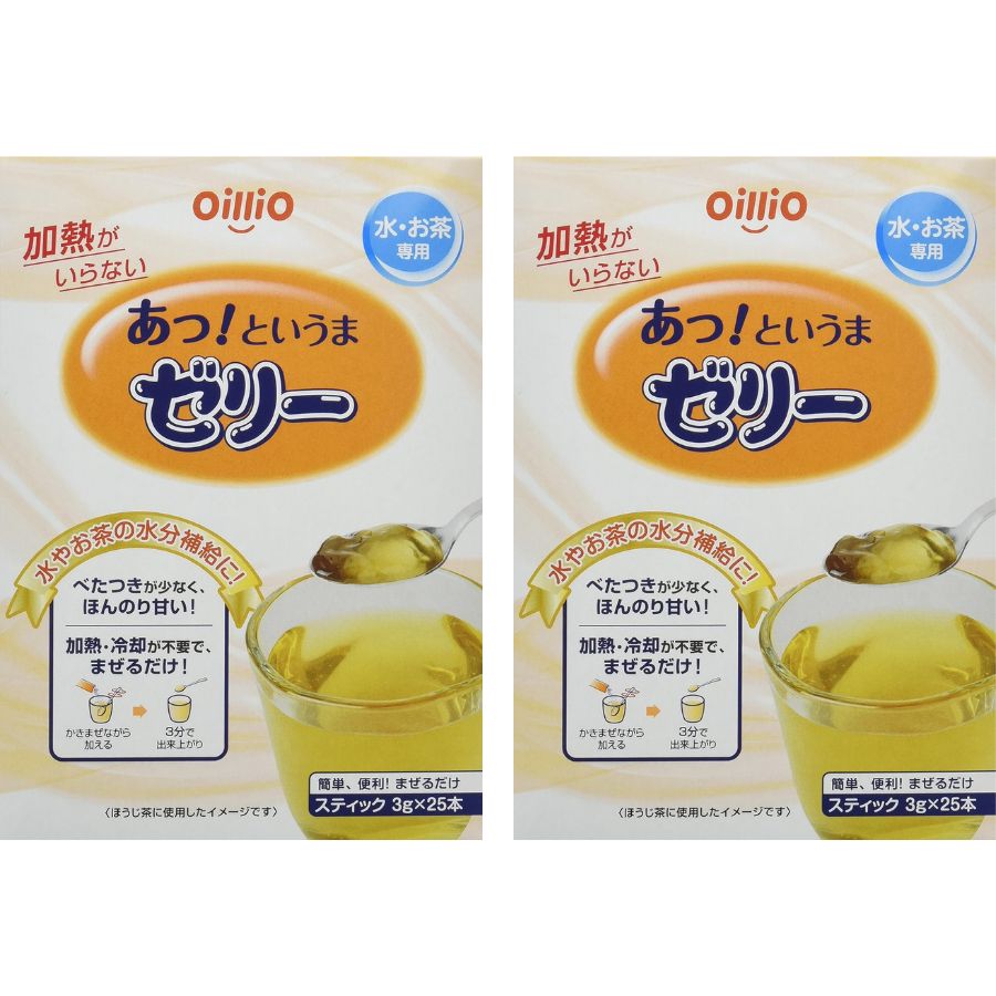 あっというまゼリー　3g×25本【2箱】