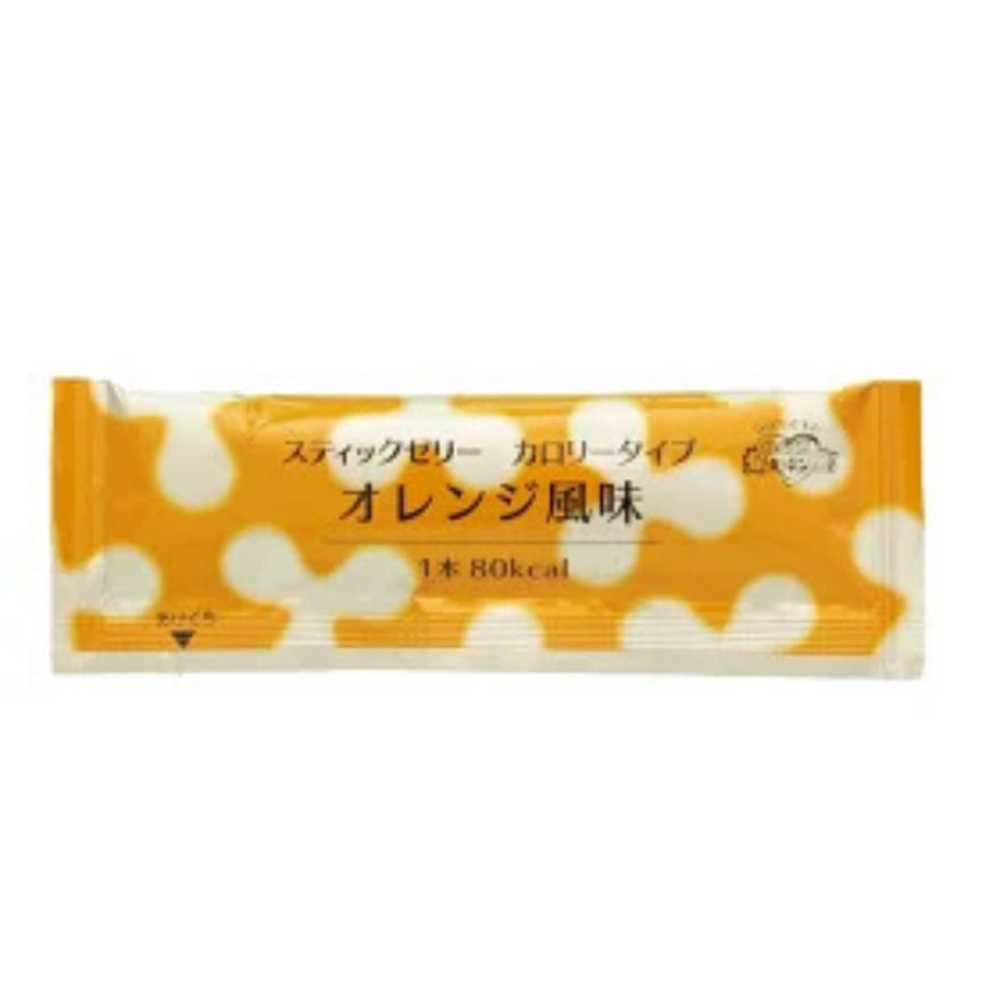 Chinese Foods - 林兼産業　スティックゼリーカロリータイプ オレンジ風味　14.5g×20本