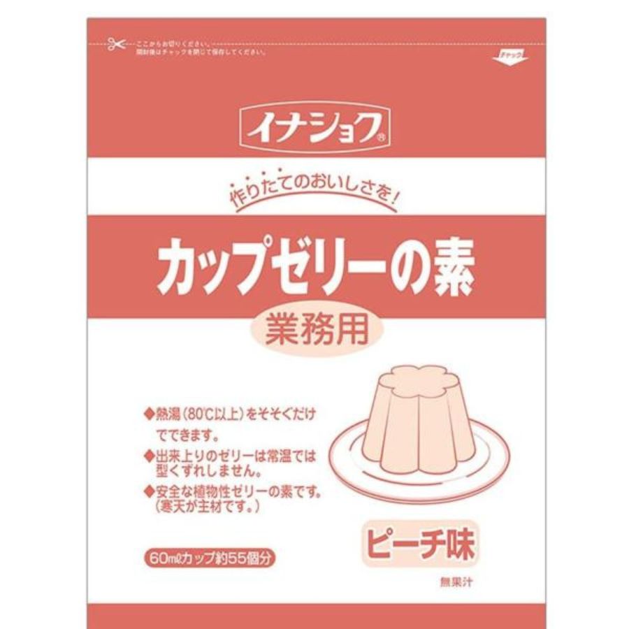 Rakuten - 伊那食品　カップゼリーの素　ピーチ味　【600g】