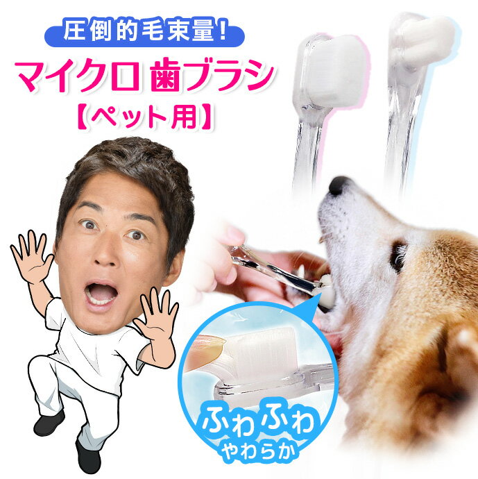 歯ブラシ ペット用 ペット 犬用 猫用 犬 猫 歯ブラシ 超小型犬 小型犬 デンタル 歯みがき ソフトブラシ 犬用歯ブラシ いぬ 猫 ねこ 歯磨き ブラシ 小型犬 中型犬 大型犬 羽毛タッチ ナノプラチナ 万毛達人 97%の医師が推奨 超極細 万毛達人プレミアム 日本製