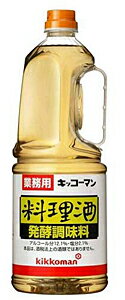 【送料無料】★まとめ買い★　キッコーマン　発酵調味料・料理酒　1．8L　×6個【イージャパンモール】