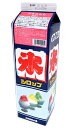 【送料無料】★まとめ買い★ スミダ かき氷もも 紙パック 1800ml ×8個【イージャパンモール】